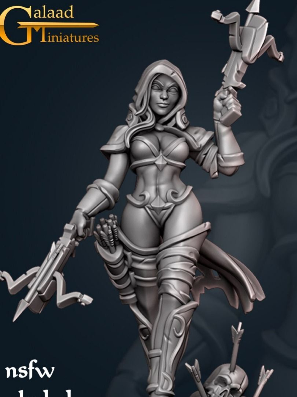 The Demon Hunter Миниатюра для коллекции, настольных игр и покраски