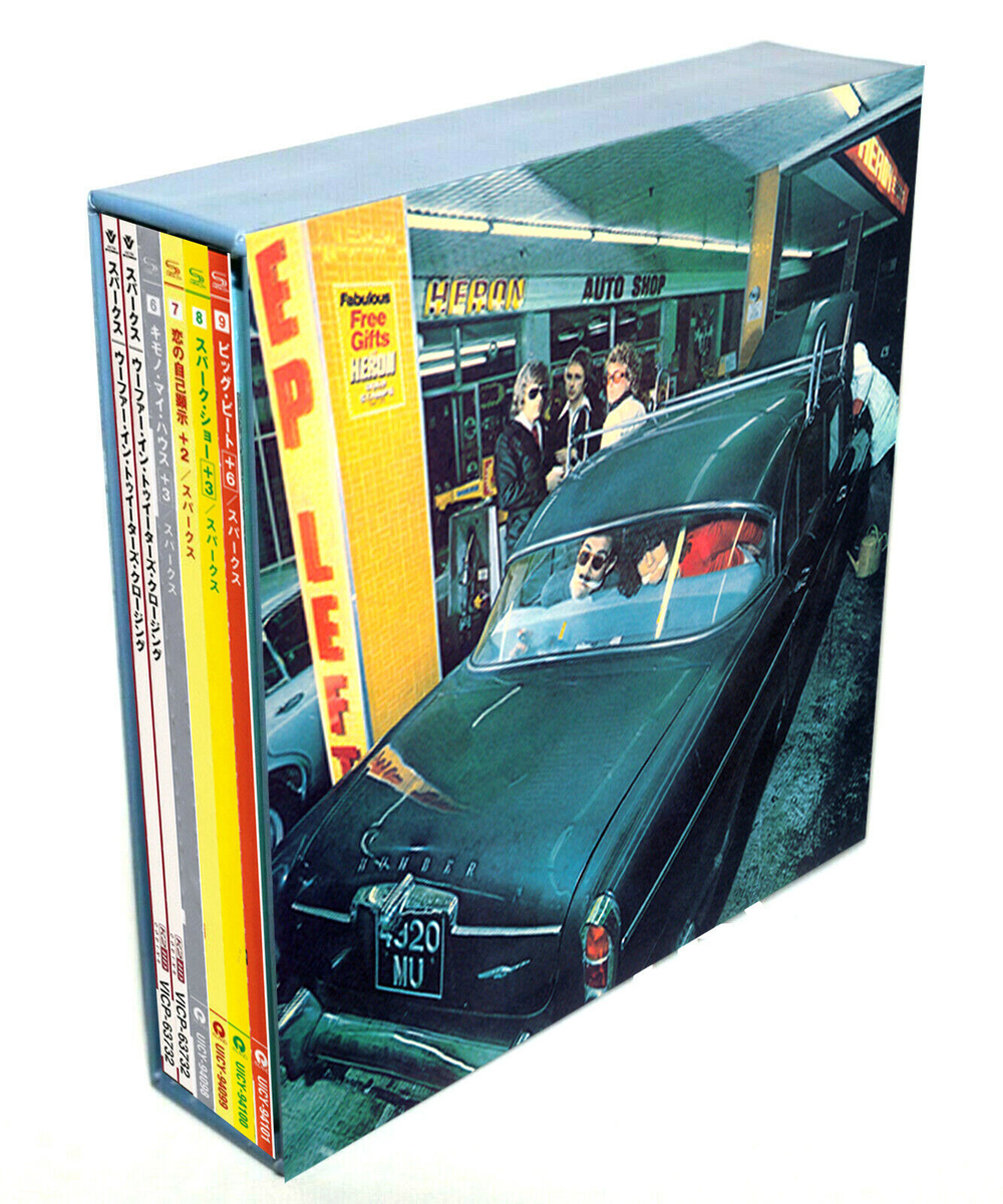 Комплект / Sparks (12 Mini LP SHM CD + 12 CD + DVD + 3 Boxes)