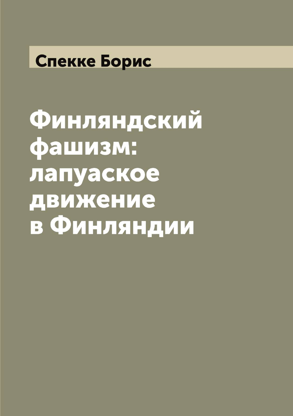 Финляндский фашизм: лапуаское движение в Финляндии | Спекке Борис
