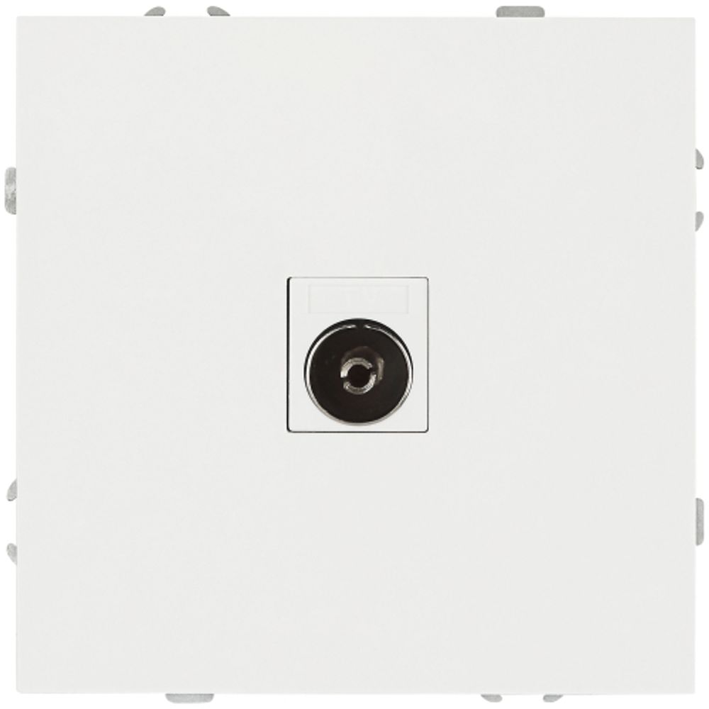 Розетка ЭРА Galaxy 15-3101-01 TV одиночная IP20 белый