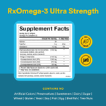 Natural Factors, RxOmega-3, омега-3 повышенной силы действия, 150 капсул (1075 мг в 1 капсуле)