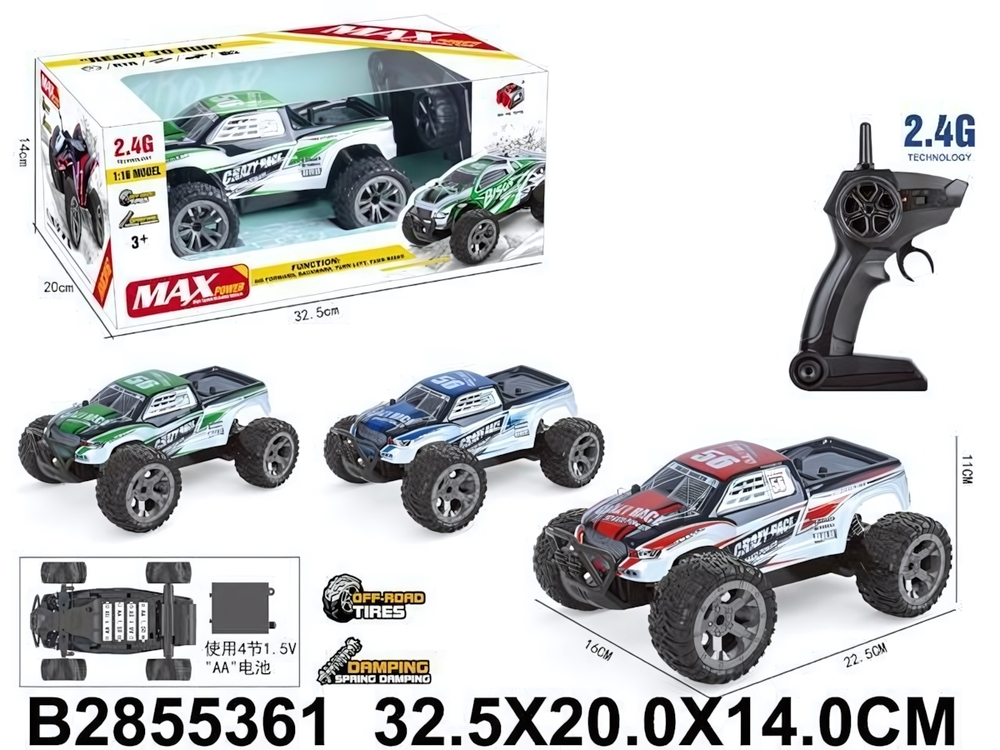 Джип на РУ, коробка P670-B1