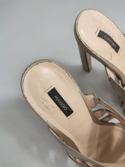 Босоножки Mango на каблуке 38 размер