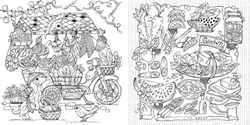 Meine Reise durch Asien. Rita Berman. Coloring book