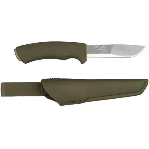 Нож Morakniv Bushcraft Forest, нержавеющая сталь, зелёный
