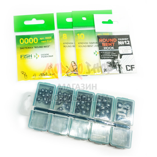 Набор для Микро-джига до 3 гр (чебурашки)