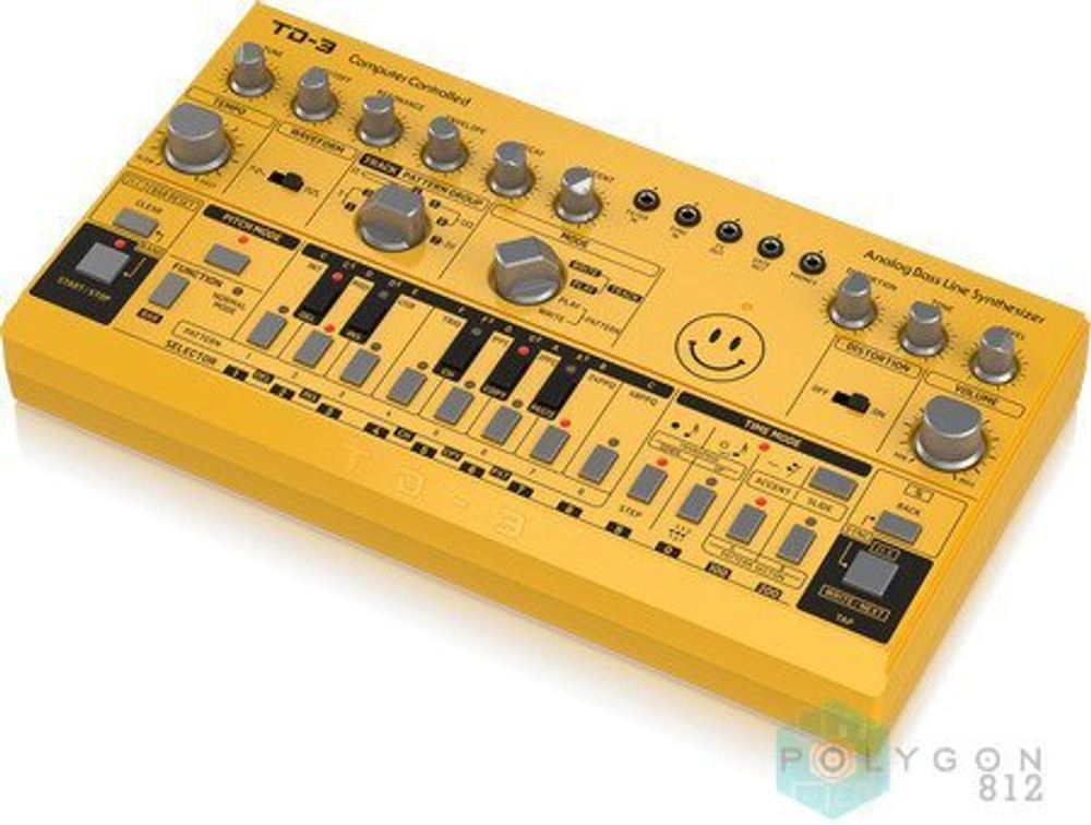 Аналоговый синтезатор Behringer TD-3 Yellow