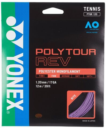 Теннисные струны Yonex Poly Tour Rev (12 m) - Фиолетовый