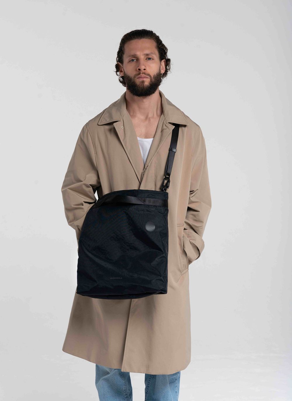 Шоппер Mushmula S1 Мягкий черный