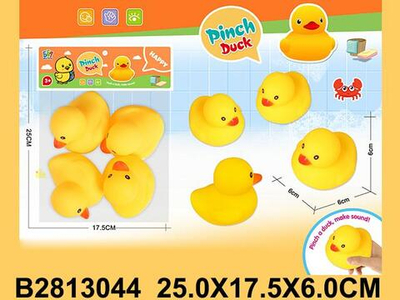 Набор игрушек для купания 4шт, пакет 669-002A4