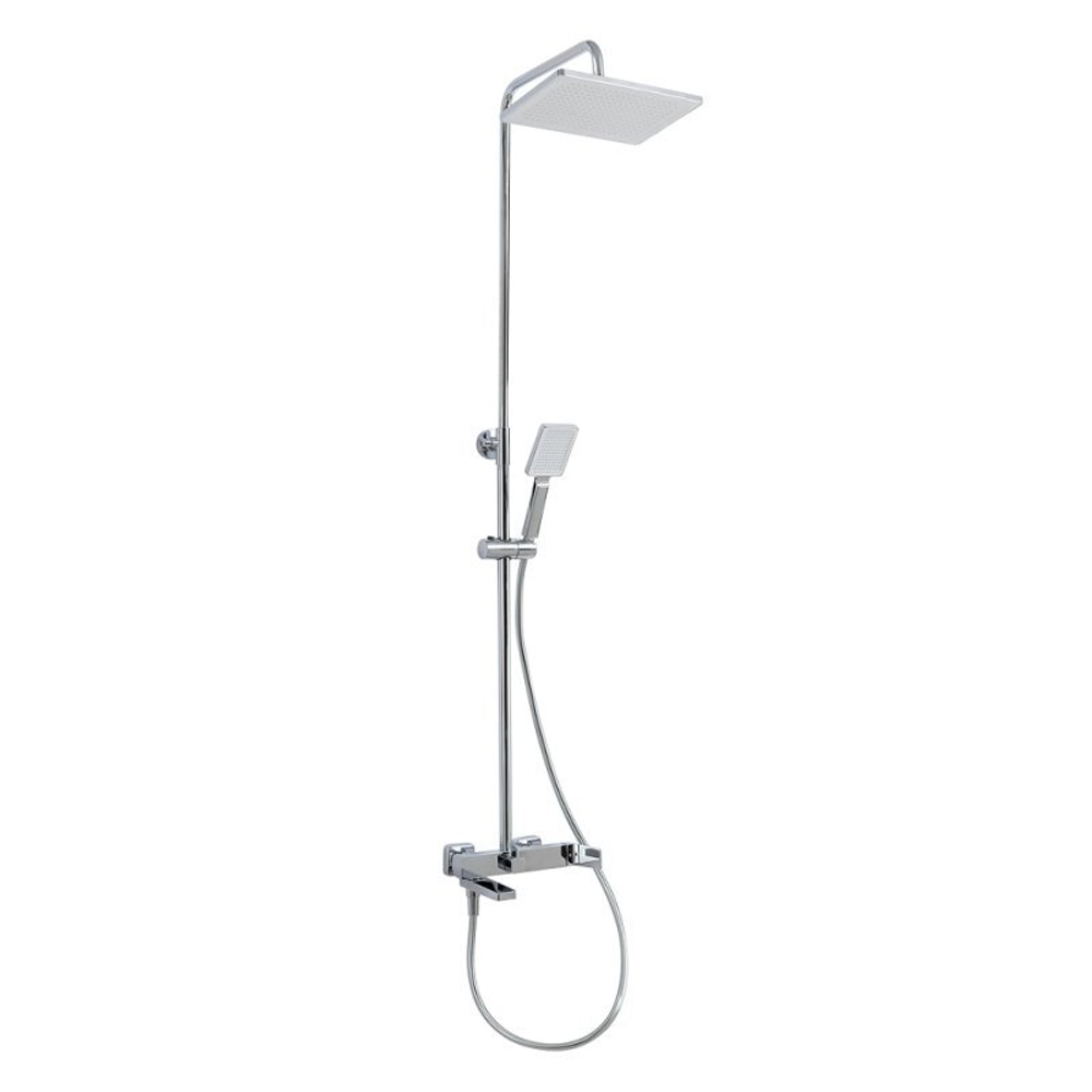 Душевая стойка BelBagno Ardente ARDENTE-VSCM-CRM 3 режима, хром