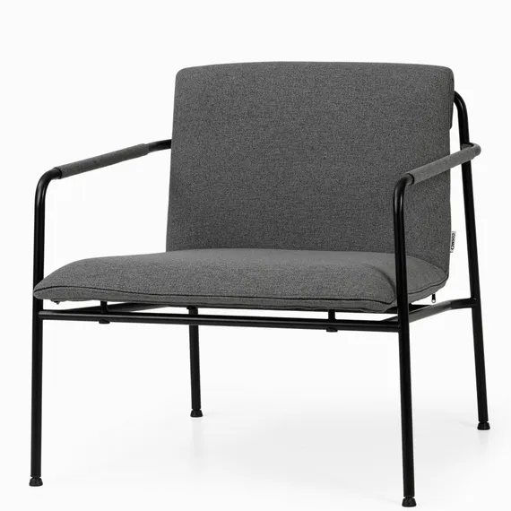 Лаунж-кресло Bam серое