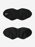N.100.0815.010.OS Утяжелители NIKE ANKLE WEIGHTS 5LB/2.27 KG BLACK/WHITE OSFM, утяжелители