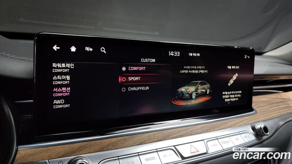 Kia The New K9 (Quoris/K900) 2 Generation 3.8 GDI AWD (12.2021)