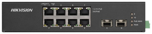 Коммутатор Hikvision DS-3T0510HP/No Power unit