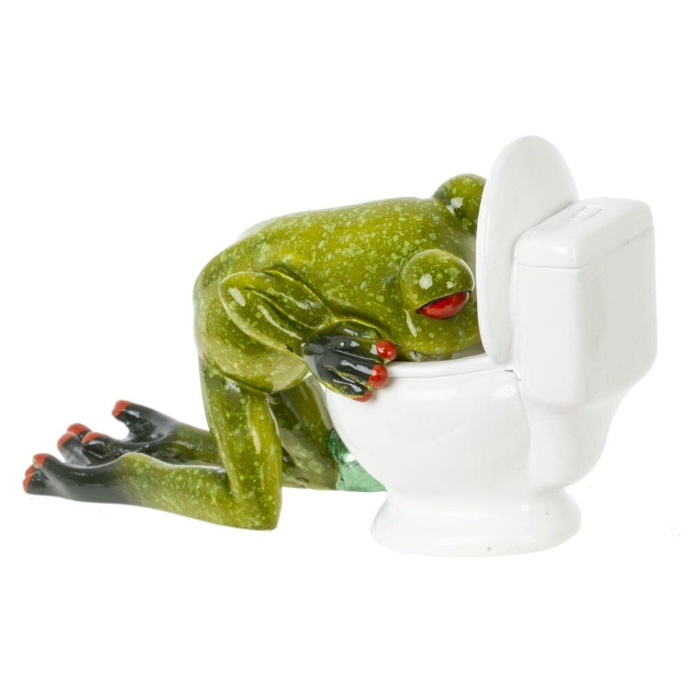 GAEM Фигурка декоративная "Лягушка", L13,5 W5,5 H7,5 см
