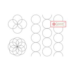 Линейка для стежки №34, 3 мм (aрт. Y34)