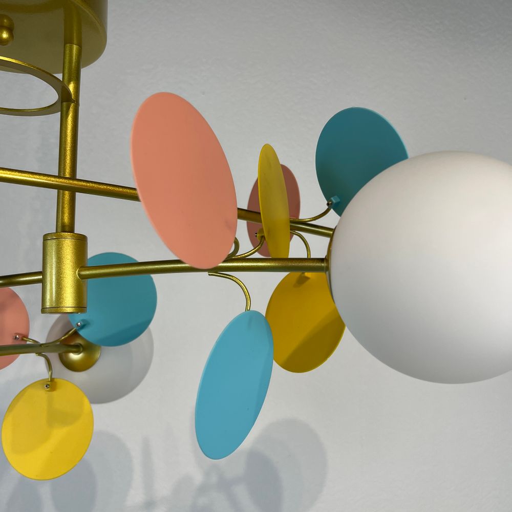 Потолочная Люстра Light Of Matisse B D80 Gold Multicolor By Imperiumloft