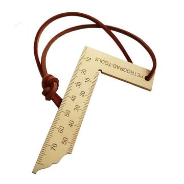 Угольник плоский ПЕТРОГРАДЪ, 85мм*50мм, двухсторонний