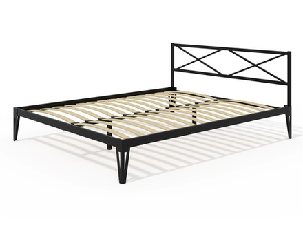 Кровать Форвард КМД 37 ТЕЯ 160 черный