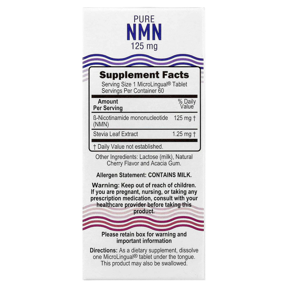 Superior Source, Pure NMN, 60 быстрорастворимых таблеток