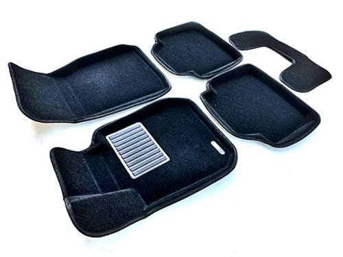 Коврики салона для BMW 3 (F30) (2010-2018) Euromat 3D Business черные. Арт. EMC3D-001202