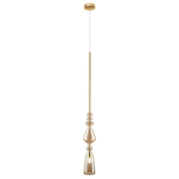 Подвесной светильник Crystal Lux Lux New SP1 B Amber