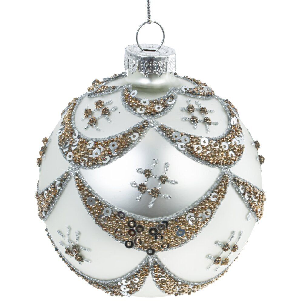 GAEM Набор из 12шт Украшение новогоднее "Шар", D 8 см, L35 W25 H9 см