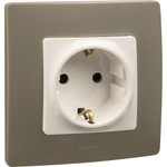 Рамка 1 пост светлая галька ETIKA Legrand