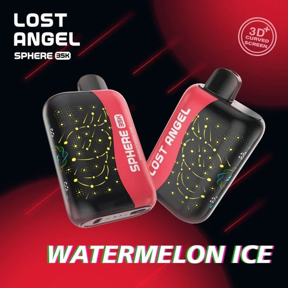 Lost angel Sphere 35k Watermelon ice - арбуз-лёд 35000 купить в Москве с доставкой по России