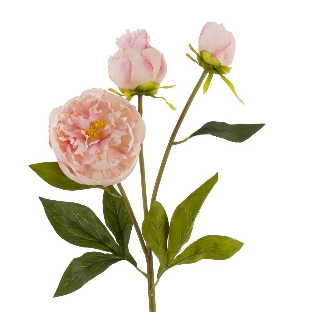 GAEM Цветок искусственный "Пион", L17 W9 H63 см