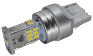 Светодиод 12V T20\  18SMD 2835 WHITE 3.5W (1конт безцок 7440) (кт2шт) #S0045