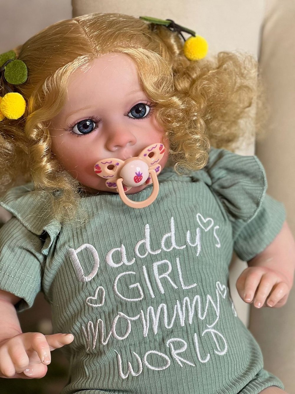 Кукла Реборн мягконабивная 60см в пакете (FA-591)