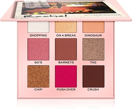 Makeup Revolution X Friends - палитра теней для век, 9 g