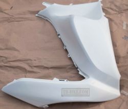 64502-KWN-902ZB. COVER, L. FR. *NHA87P*. White. Honda PCX. (NHA87P PEARL HIMALAYAS WHITE)