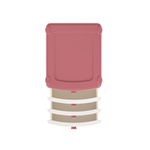 Комод "Царевны" 4-х секционный М8560