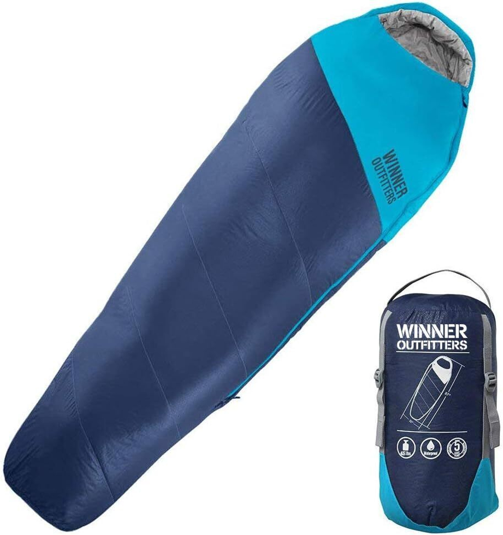 Спальник Winner Outfit Mummy 250 г/м +5 blue
