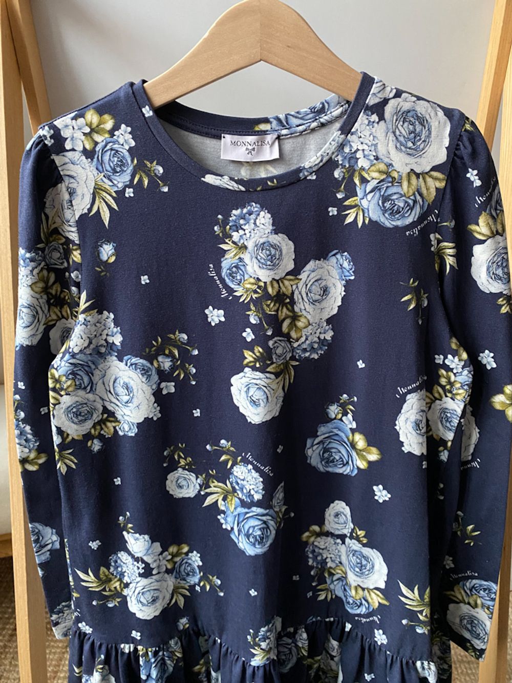 Новое хлопковое платье Monnalisa, 134