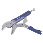 МАСТАК (036-10175H) Зажим с фиксатором 175 мм, прямые губки