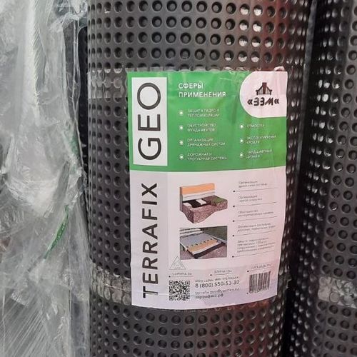 Мембрана профилированная TerraFix GEO 2х15 м 30 м²