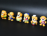 Львята туристы Kinder 1993 Ferrero год 6 штук. Коллекция Киндер Сюрприз