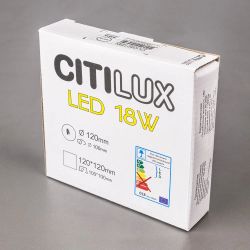 Citilux Вега CLD5218W LED Встраиваемый светильник с диммером Белый