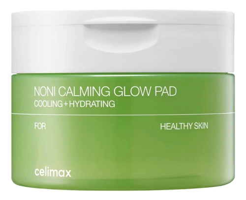 Celimax Успокаивающие пэды для лица с экстрактом нони -The Real Noni Calming Glow Pad, 50шт