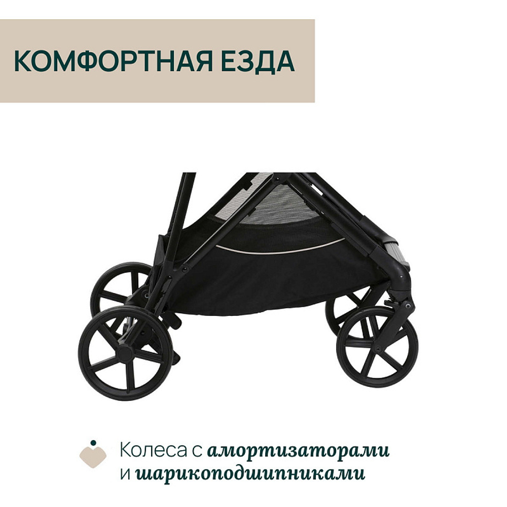 Коляска Chicco Seety 2 в 1 Etna Black