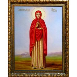 Мария Клеопова, Иаковлева, Иосиева, мироносица. Икона на холсте.