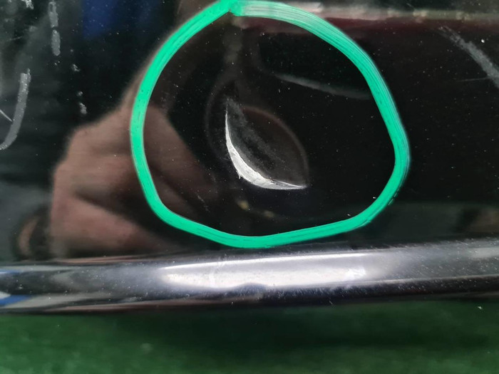 Бампер задний Mercedes GLS X166 (2015-2019)