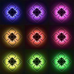 Citilux Марсель Смарт CL232A155E RGB Умная люстра Кофе