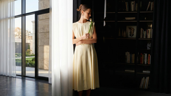 Платья, создающие впечатление