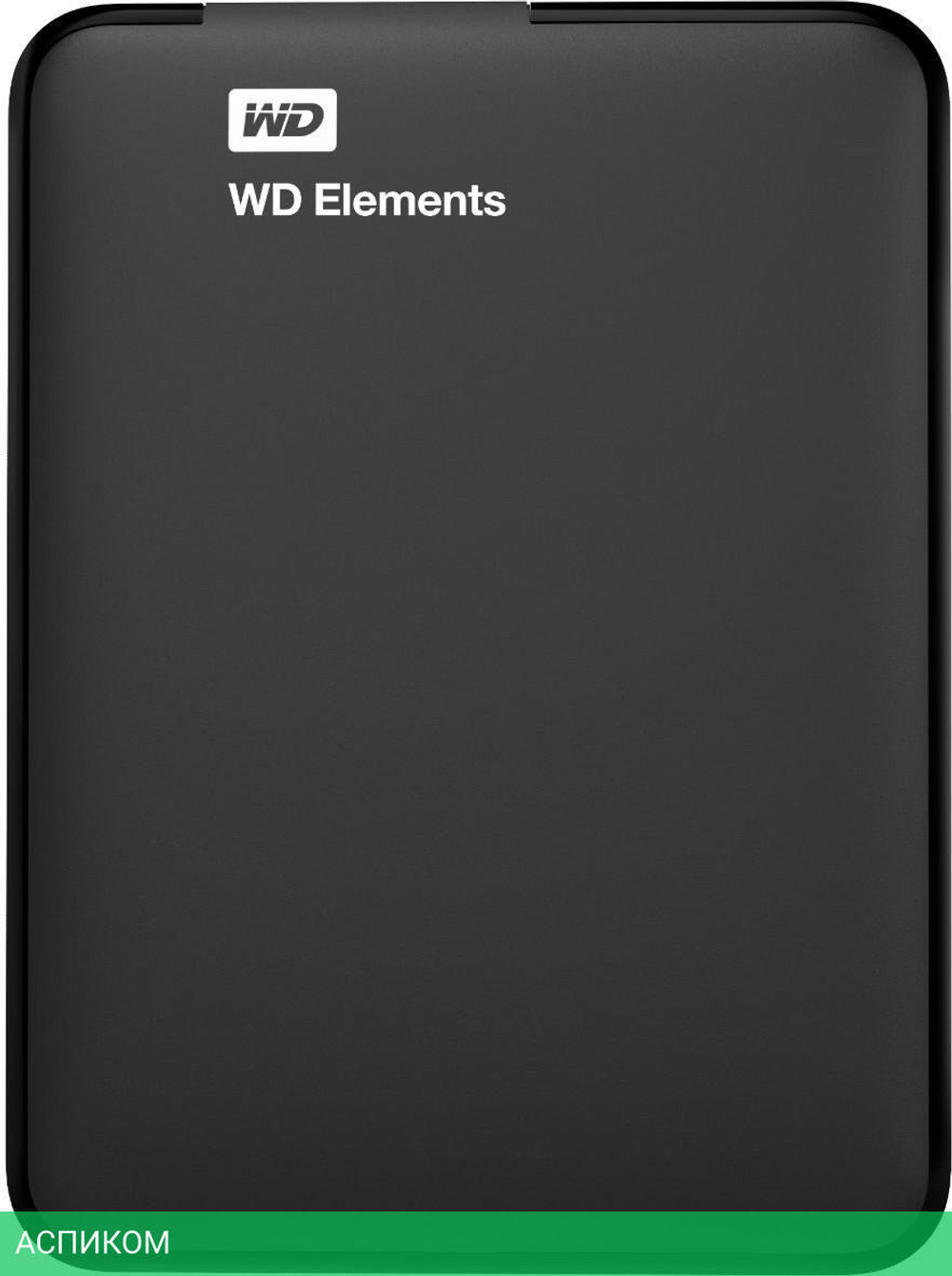 Внешний накопитель WD Elements Portable 1TB черный (WDBUZG0010BBK-WESN)