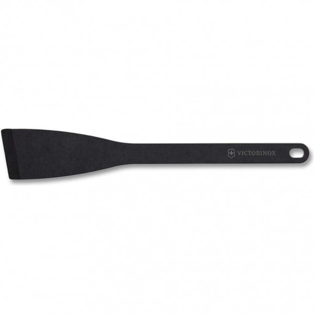 Лопатка со скошенным краем Victorinox Angled Turner, 325x54 мм, бумажный композит, чёрная